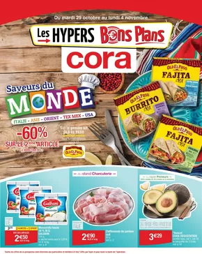 Catalogue Cora à Villebarou | Saveurs du monde | 29/10/2024 - 04/11/2024