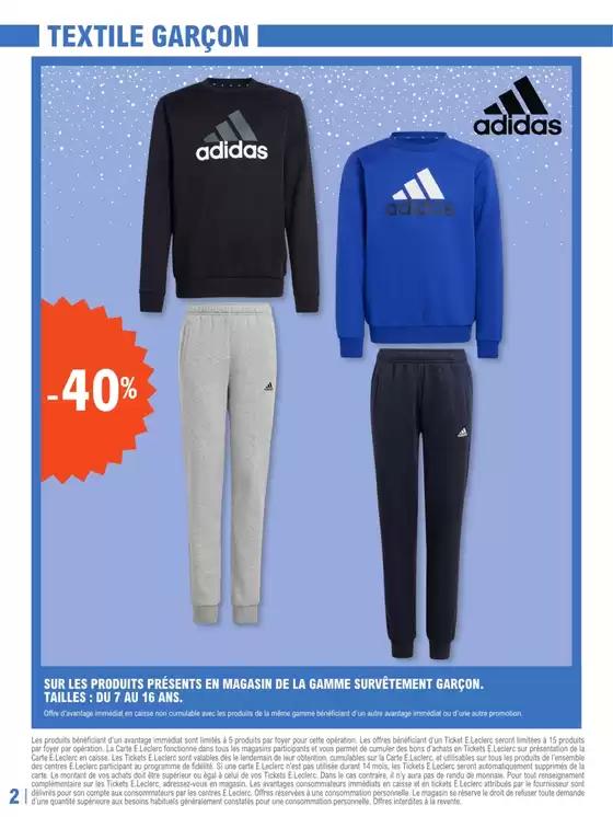 Catalogue E.Leclerc Sports | E.Leclerc Sports Hiver | 28/10/2024 - 16/11/2024