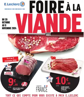 Catalogue E.Leclerc | FOIRE A LA VIANDE 2 | 29/10/2024 - 09/11/2024