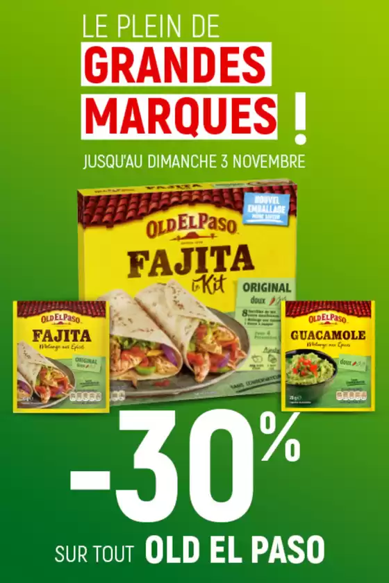 Le plein de grandes marques !