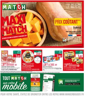 Catalogue Supermarché Match à Strasbourg | MAXI Supermarché MAtch | 29/10/2024 - 10/11/2024