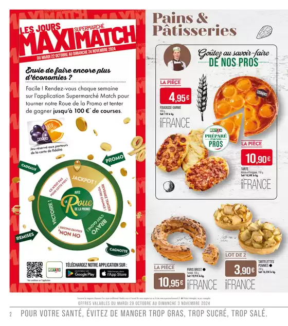 Catalogue Supermarché Match à Nancy | MAXI Supermarché MAtch | 29/10/2024 - 10/11/2024