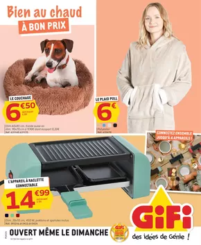 Catalogue Gifi à Bellenod-sur-Seine | Bien au chaud à bon prix ! | 05/11/2024 - 13/11/2024