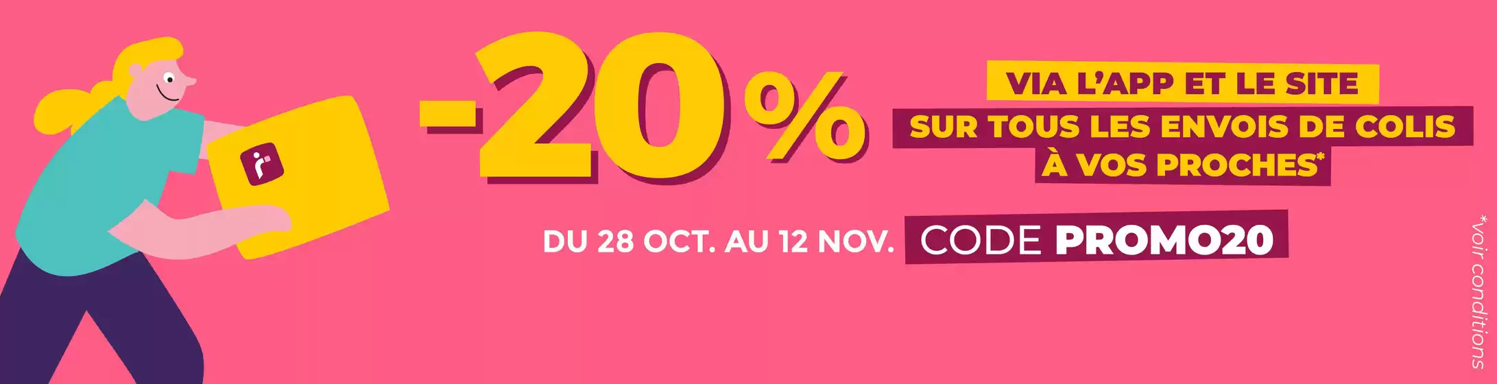 Catalogue Mondial Relay à Brie-Comte-Robert | -20% Off via l'app et le site | 28/10/2024 - 12/11/2024