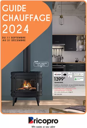 Catalogue Brico Pro à Strasbourg | Guide chauffage 2024 | 28/10/2024 - 31/12/2024