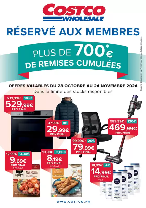 Catalogue Costco à Villebon-sur-Yvette | OFFRES DU MOMENT | 29/10/2024 - 24/11/2024