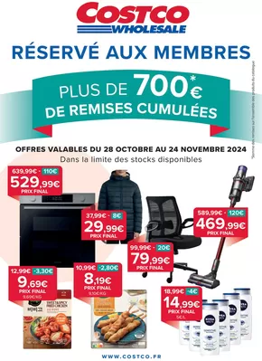 Promos de Discount Alimentaire | OFFRES DU MOMENT sur Costco | 29/10/2024 - 24/11/2024