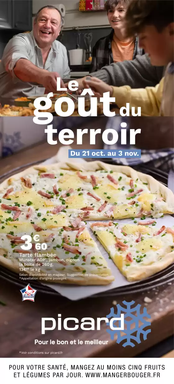 Catalogue Picard | Le goût du terroir | 29/10/2024 - 03/11/2024