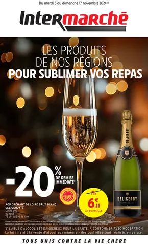 Promos de Supermarchés à Rennes | CAHIERS REGIONS NOVEMBRE 1 sur Intermarché Express | 05/11/2024 - 17/11/2024