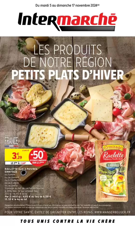 Catalogue Intermarché à Colmar | CAHIERS REGIONS NOVEMBRE 1 | 05/11/2024 - 17/11/2024