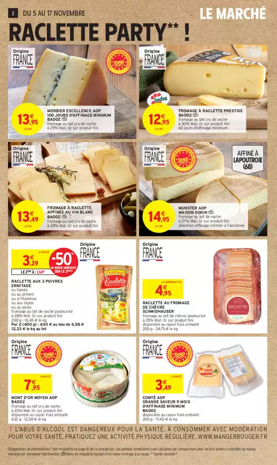 Catalogue Intermarché à Colmar | CAHIERS REGIONS NOVEMBRE 1 | 05/11/2024 - 17/11/2024