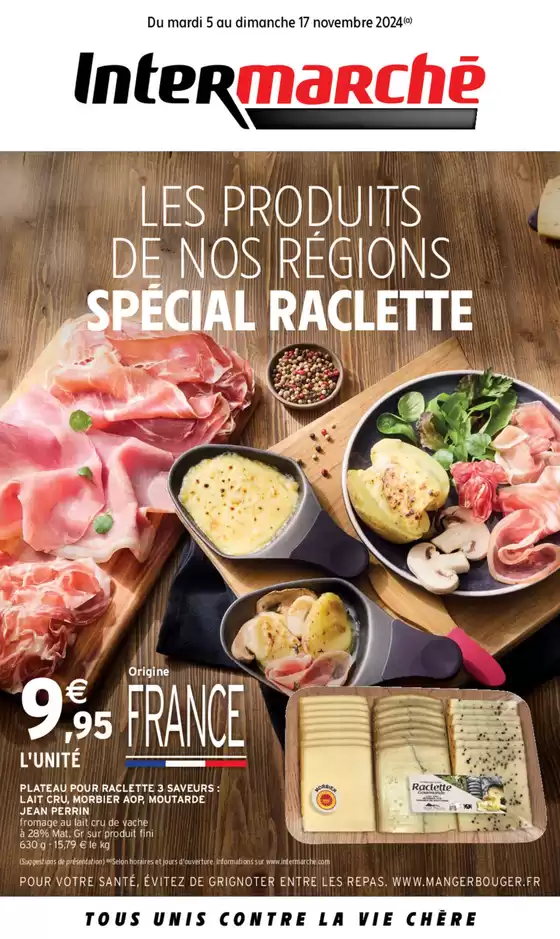 Catalogue Intermarché à Bléré | CAHIERS REGIONS NOVEMBRE 1 | 05/11/2024 - 17/11/2024