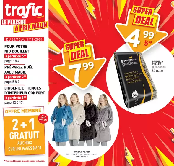 Catalogue Trafic à Francheville (Ardennes) | SUPER DEAL | 29/10/2024 - 04/11/2024