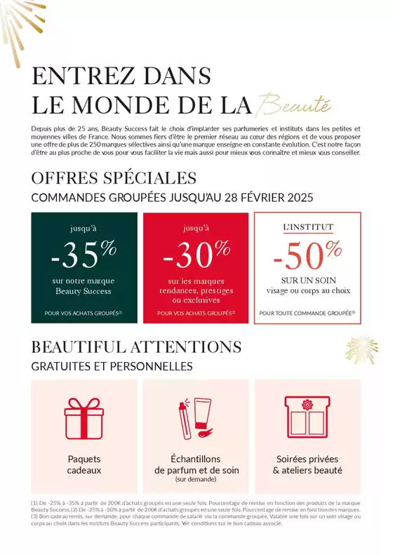 Catalogue Beauty Success à Fagnières | Catalogue Noël 2024  | 29/10/2024 - 28/02/2025