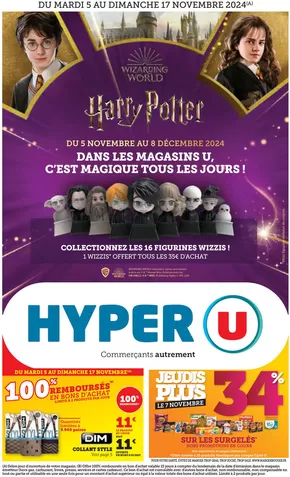 Catalogue Hyper U à La Latette | Catalogue HYPER U | 05/11/2024 - 17/11/2024