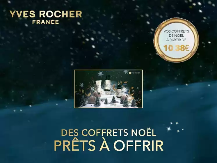 Catalogue Yves Rocher à Gournay-en-Bray | Spéciale Noël 2024 | 29/10/2024 - 25/12/2024