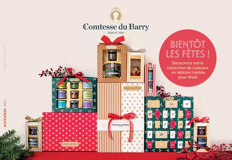 Catalogue Comtesse du Barry à Nantes | Catalogue Boutique Novembre 2024 | 01/11/2024 - 30/11/2024