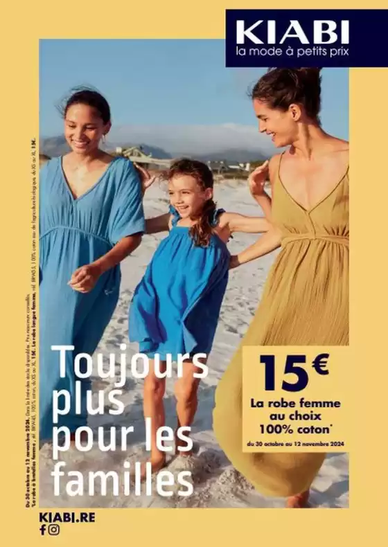 Toujours plus pour les familles 