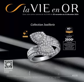 Catalogue Auchan Hypermarché à Strasbourg | La VIE en OR : Collection Joaillerie | 02/11/2024 - 01/12/2024