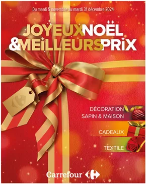 Promos de Supermarchés à Ajaccio | JOYEUX NOËL & MEILLEUR PRIX  sur Carrefour City | 05/11/2024 - 31/12/2024