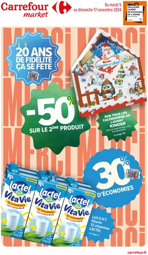 Catalogue Carrefour Market à Oullins | LES ENFANTS D'ABORD | 05/11/2024 - 17/11/2024