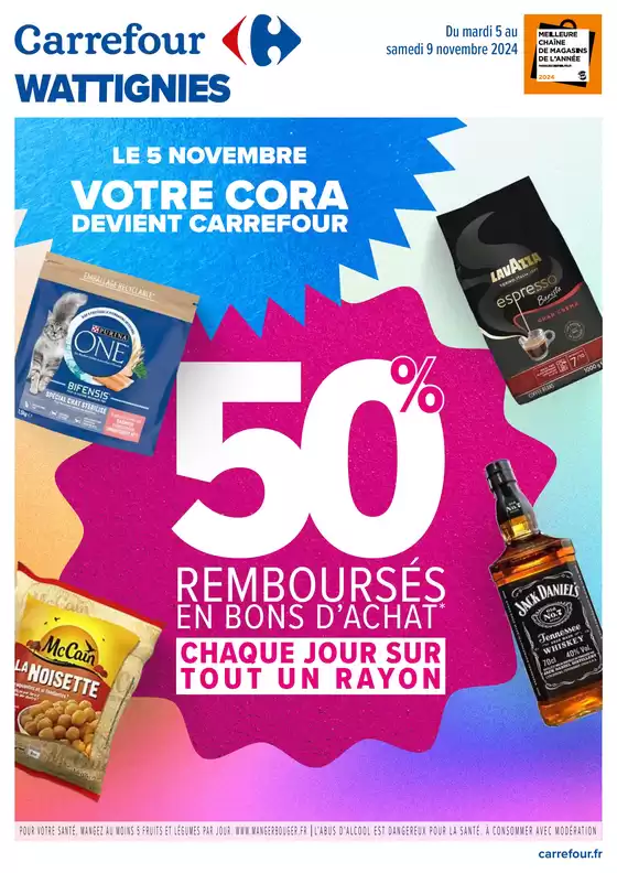 WATTIGNIES OUVERTURE CARREFOUR