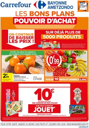 Catalogue Carrefour à Fougères | BAISSE DES PRIX DANS VOTRE MAGASIN | 05/11/2024 - 10/11/2024