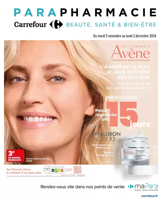 Catalogue Carrefour à Saint-Malo | PARAPHARMACIE NOVEMBRE | 05/11/2024 - 02/12/2024