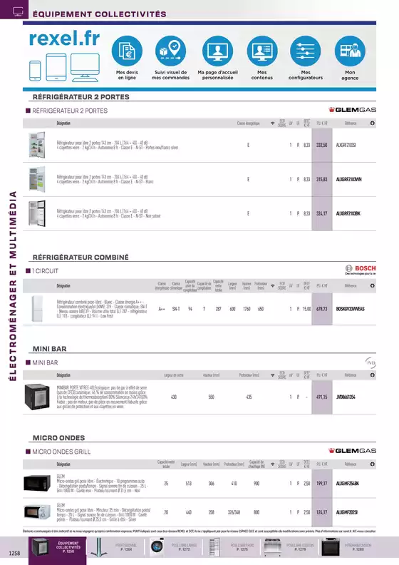 Catalogue Rexel à Paris | Electroménager et Multimédia | 31/10/2024 - 31/12/2024