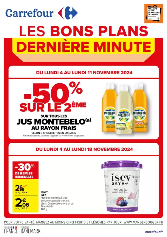 LES BONS PLANS DE DERNIERE MINUTE