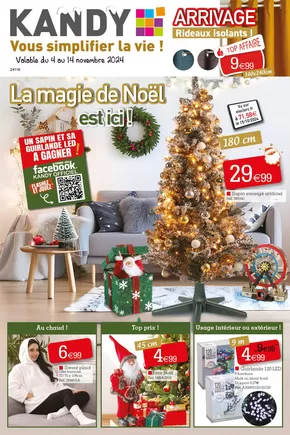 Catalogue KANDY à Le Portel | La magie de Noël est ici ! | 01/11/2024 - 14/11/2024