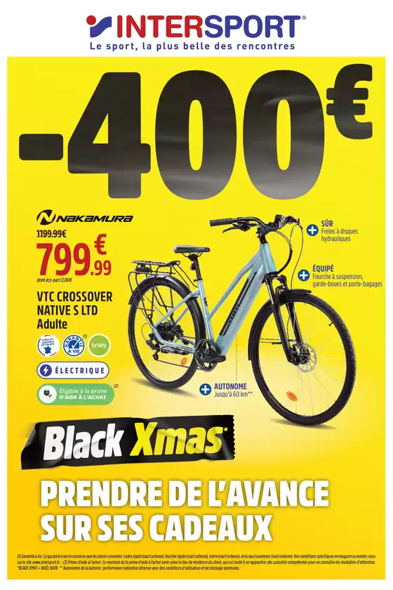 Catalogue Intersport à Aragnouet | Black Xmas | 01/11/2024 - 25/12/2024