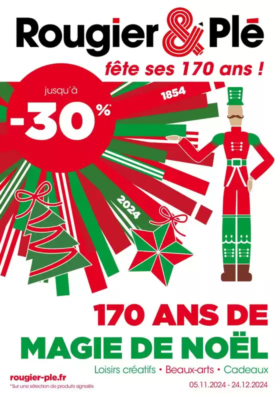 Catalogue Rougier&Plé à Lille | 170 ans de magie de Noël | 05/11/2024 - 24/12/2024