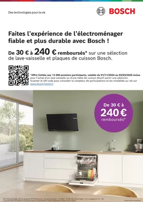 Catalogue Pulsat à Riom-ès-Montagnes | Bosch Jusqu'à 240€ remboursés | 01/11/2024 - 03/03/2025