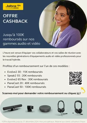 Catalogue LDLC à Cabriès | Jusqu'à 100€ remboursés avec Jabra | 01/11/2024 - 31/12/2024