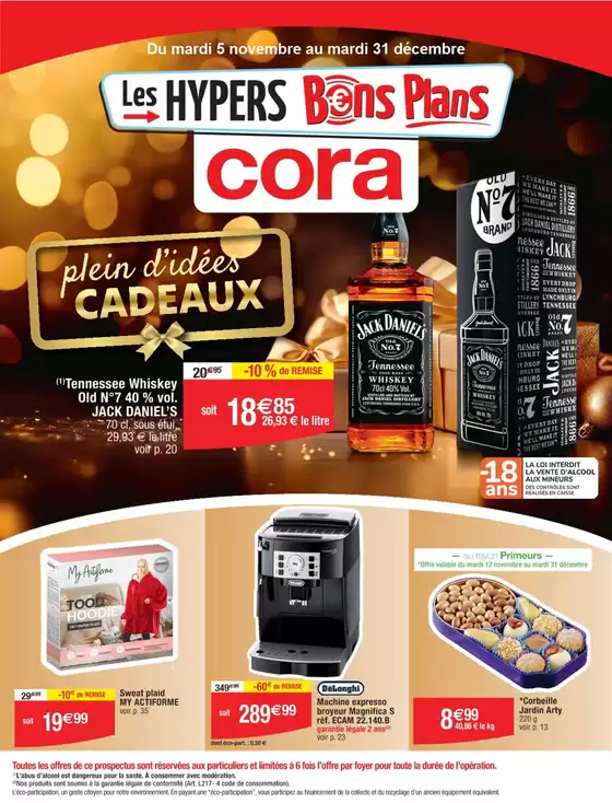 Catalogue Cora à Les Pavillons-sous-Bois | Plein d'idées cadeaux | 05/11/2024 - 31/12/2024