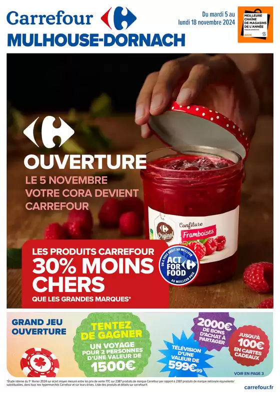 DORNACH OUVERTURE CARREFOUR