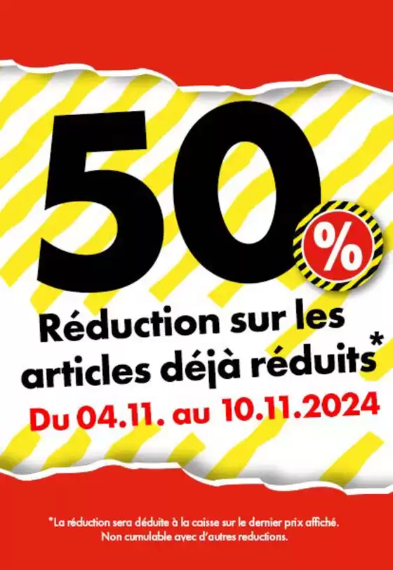 Catalogue TEDi à Ploeren | 50% Réduction sur les articles déjà réduits | 04/11/2024 - 10/11/2024