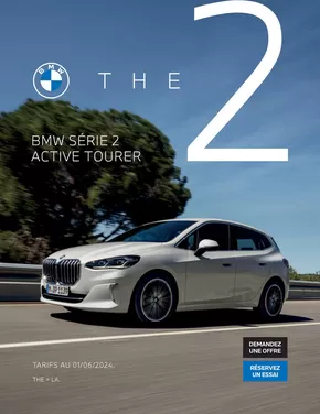 Promos de Auto et Moto à Lisses | THE 2 BMW SÉRIE 2 ACTIVE TOURER sur BMW | 04/11/2024 - 04/11/2025