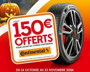 Promos de Auto et Moto à Nantes | Jusqu'à 150€ offerts sur Point S | 04/11/2024 - 23/11/2024