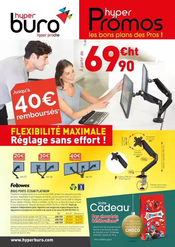 Catalogue Hyperburo à Avranches | Nos Promotions | 05/11/2024 - 31/12/2024