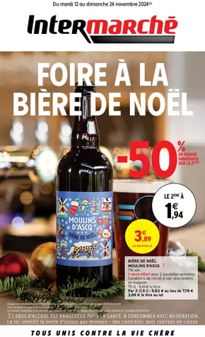 Catalogue Intermarché Express | S46/47 - R1 - FOIRE A LA BIERE + APEROTIME | 12/11/2024 - 24/11/2024