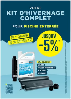 Promos de Jardineries et Animaleries à Marseille | Votre kit d'hivernage complet sur Cash Piscines | 05/11/2024 - 30/11/2024