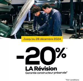 Promos de Auto et Moto à Roubaix | Jusqu’au 28 décembre, profitez de -20% sur la révision de votre véhicule en centre Midas sur Midas | 05/11/2024 - 28/12/2024