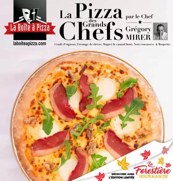 Catalogue La Boîte à Pizza à Abbeville (Somme) | La Pizza Des Grands Chefs | 05/11/2024 - 02/01/2025