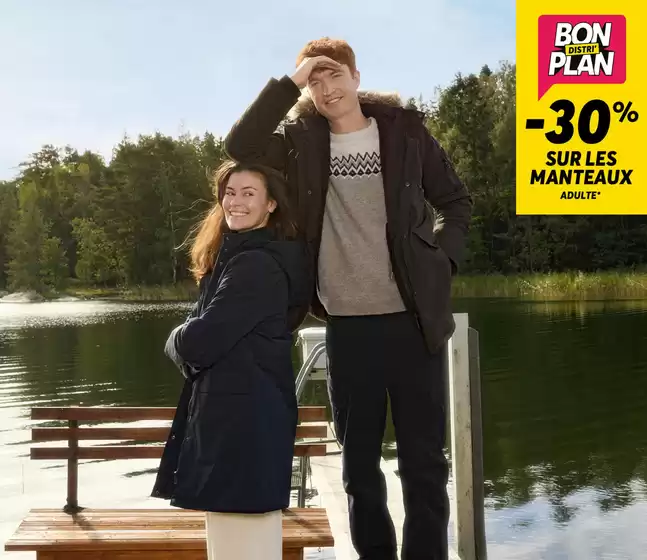 BON PLAN DISTRI -30% SUR LES MANTEAUX