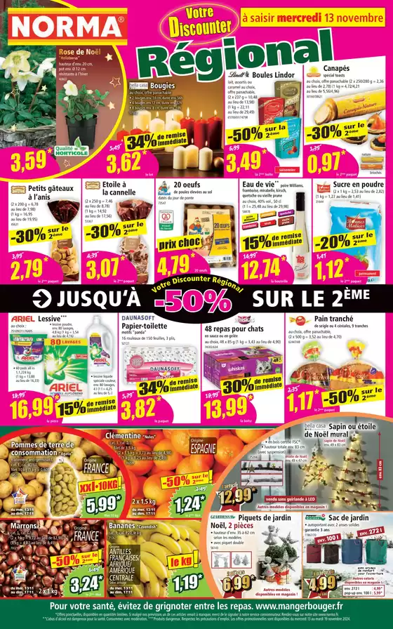 Catalogue Norma à Bouzonville | JUSQUÀ -50% SUR LA 2ÈME | 13/11/2024 - 19/11/2024