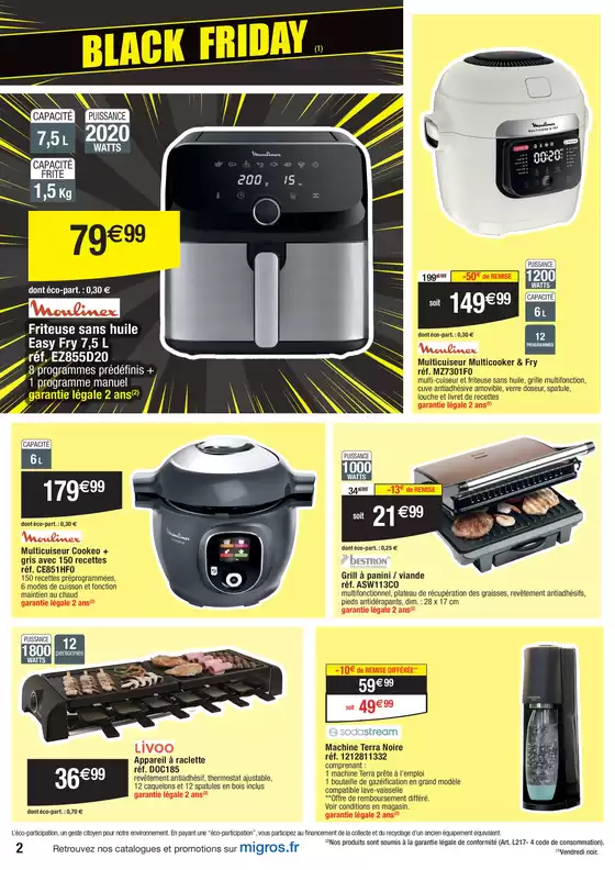 Catalogue Migros France à Thoiry (Ain) | Black Friday | 19/11/2024 - 01/12/2024