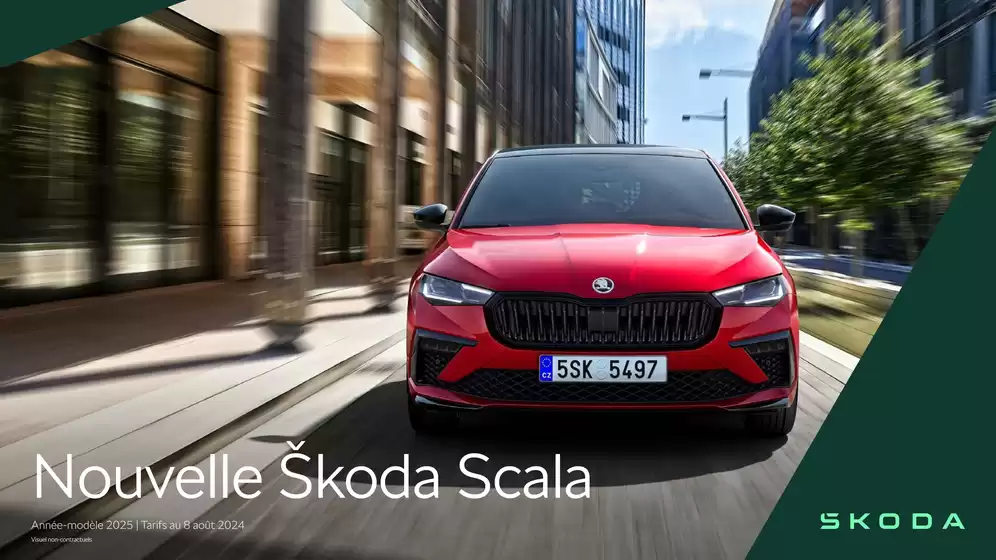 Catalogue Škoda à Corbeil-Essonnes | Nouvelle Scala Selection 1.0 TSI 95ch BVM | 06/11/2024 - 06/11/2025