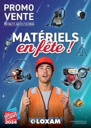 Promos de Bricolage à Rennes | Materiels en fete sur Loxam | 06/11/2024 - 31/12/2024